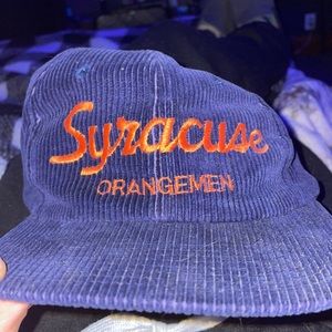 Vintage Syracuse orangemen Corduroy hat